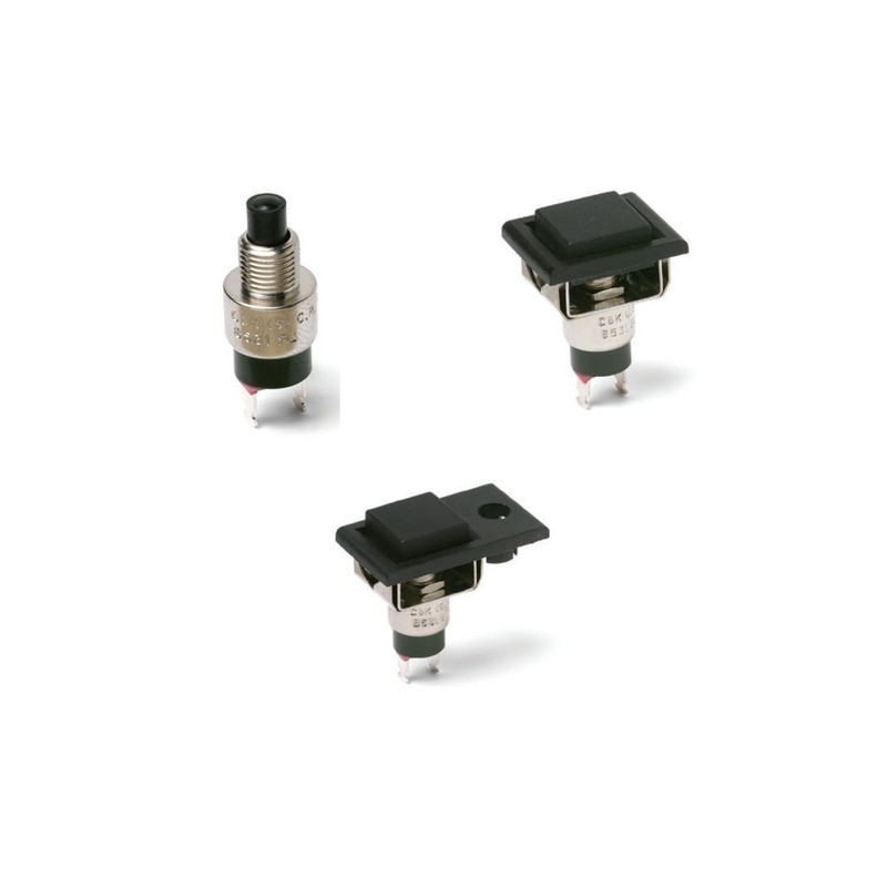 Littelfuse C&K 8500 系列 单极双掷PCB按钮开关