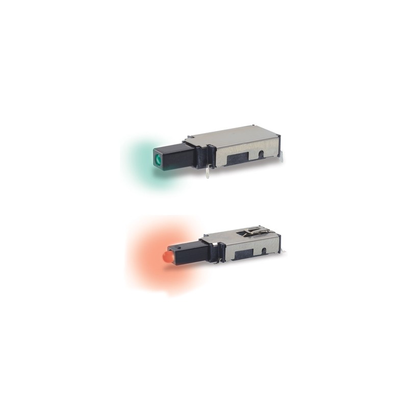 Littelfuse C&K ELUM 系列 高亮照明面板按钮开关