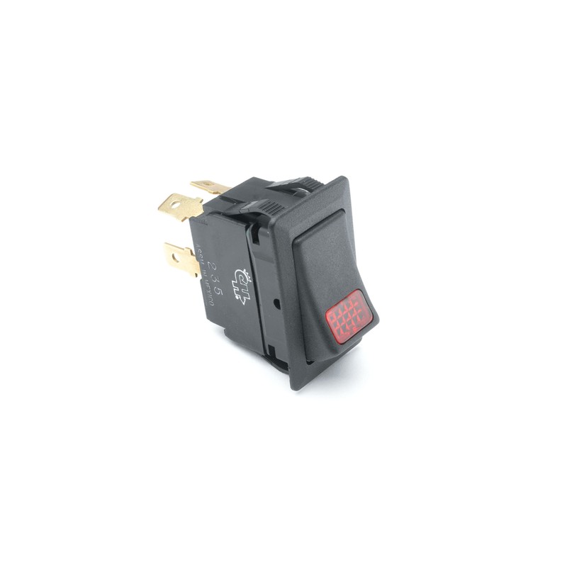 力特Littelfuse 58328 系列 20A 密封彩色指示灯翘板开关
