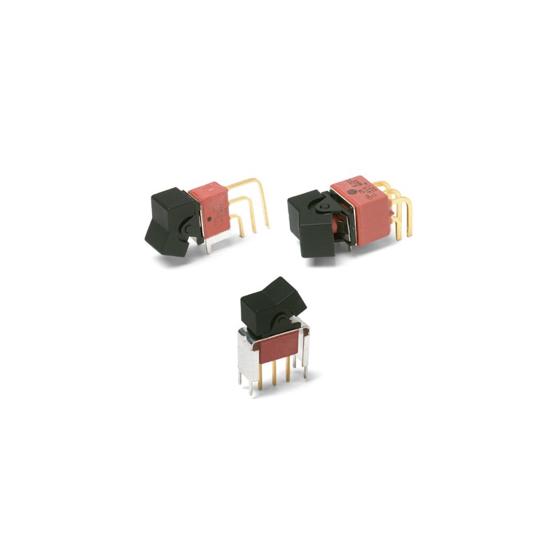 Littelfuse C&K E Rocker 系列 密封微型摇杆/手柄开关