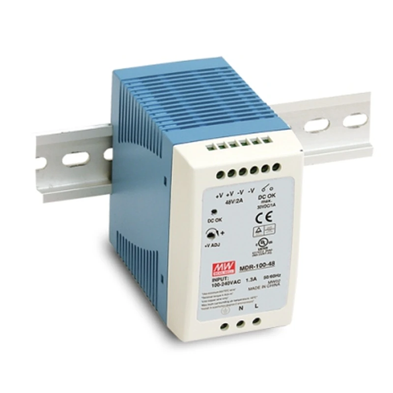 明纬 MeanWell MDR系列 120W 24V输出开关电源 MDR-120-24