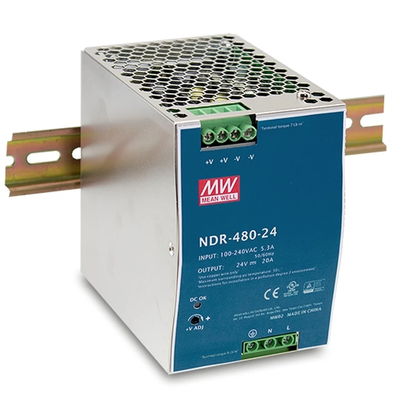 明纬 MeanWell NDR系列 240W 24V输出开关电源 NDR-240-24