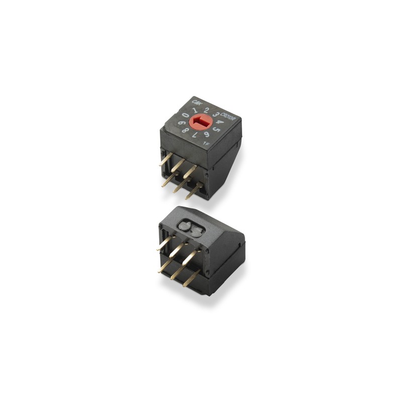 力特Littelfuse CRD Series 系列 10mm 编码旋转拨码开关