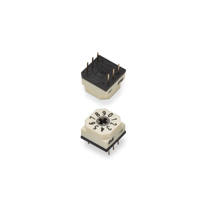 力特Littelfuse CRE Series 系列 10mm 编码旋转拨码开关（新一代）