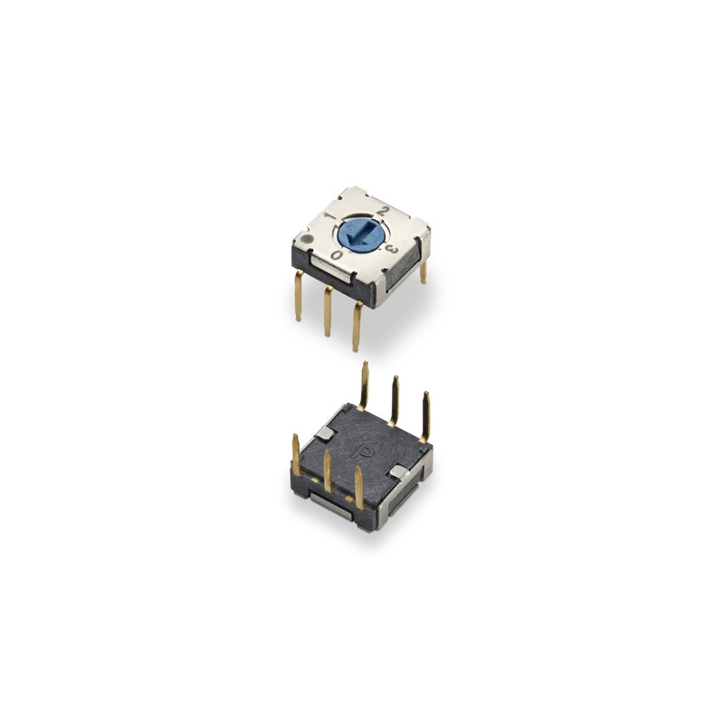 力特Littelfuse RTF Series 系列 7.2mm×7.2mm 超小旋转拨码开关