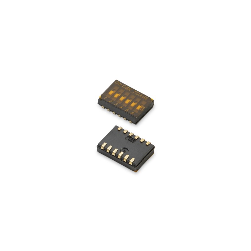 力特Littelfuse TDA Series 系列 超小型表面贴装半间距拨码开关