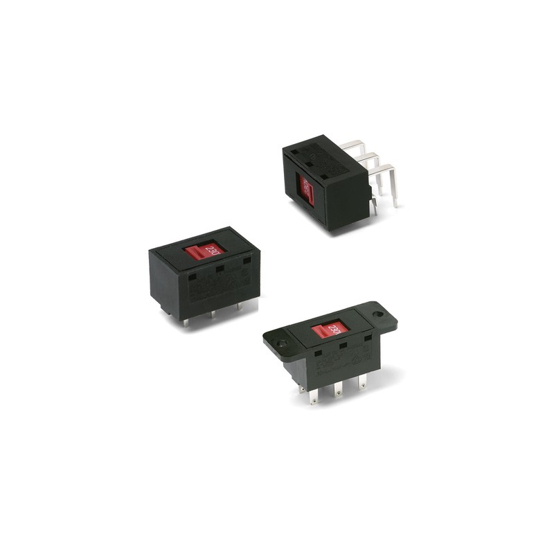 Littelfuse C&K V Slide 系列 电源/线电压选择滑动开关