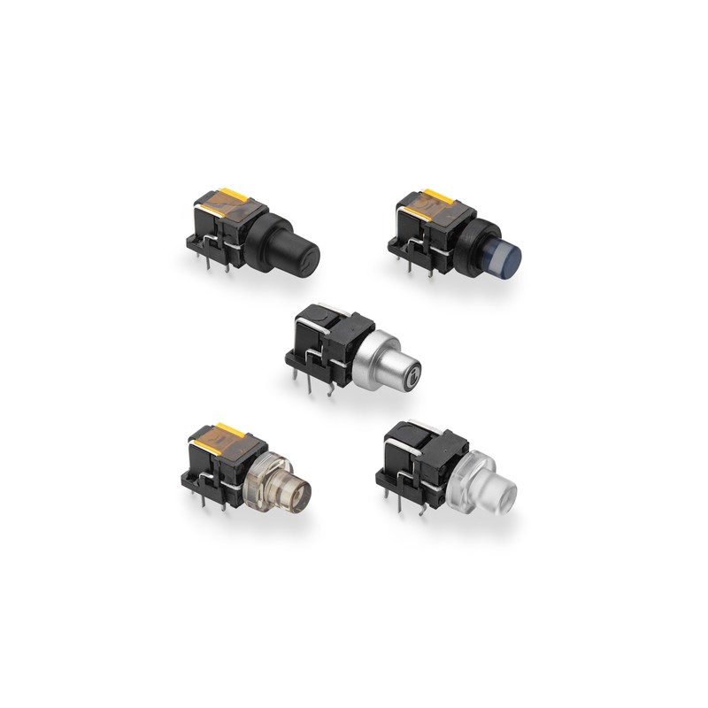 Littelfuse C&K EITS 系列 直角带灯轻触开关